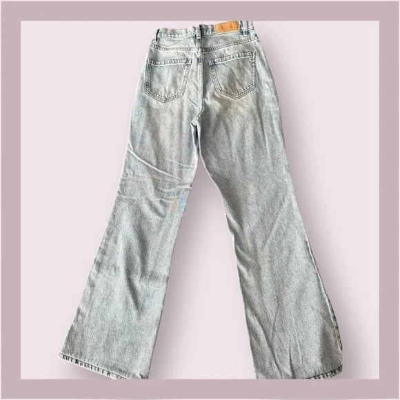 PacSun Eco Medium Indigo High Rise Bootcut Jeans - Picture 6 of 11